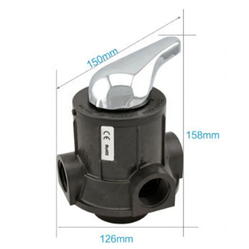 High quality New Water Softener Valve Water Multi Port Valve Runxin Water Softener