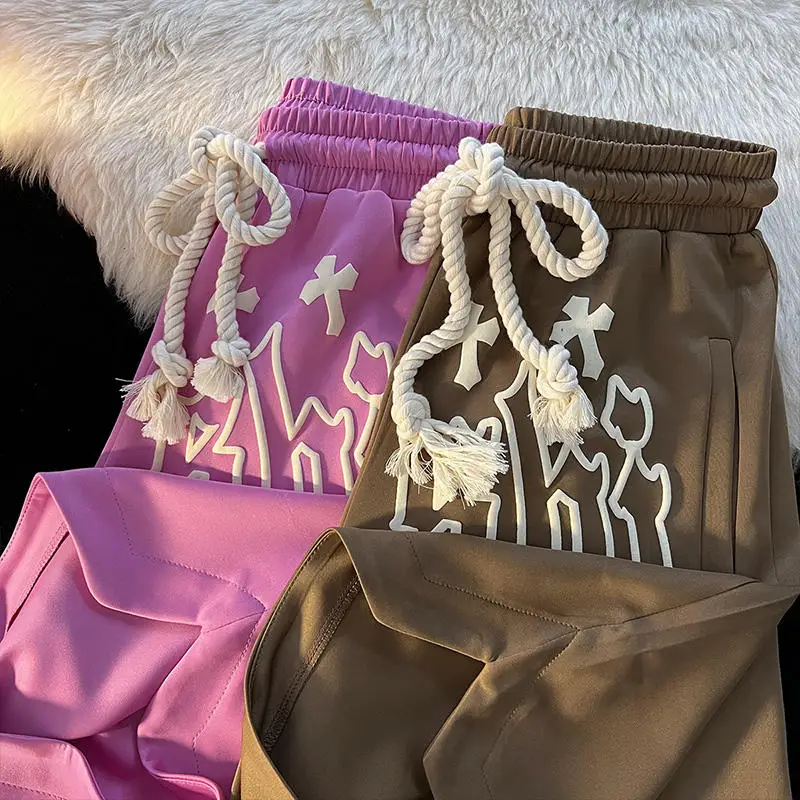 High Quality Custom Vintage 100% Cotton All Over Men Sweat 3D Screen Foam Puff Print Shorts