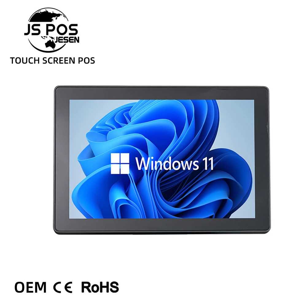 Cashier Register with Touch Screen 15 inch Custom Screen 9.7 inch/10.1inch Windows Pro 10, WiFi Module for Retail and Restaurant