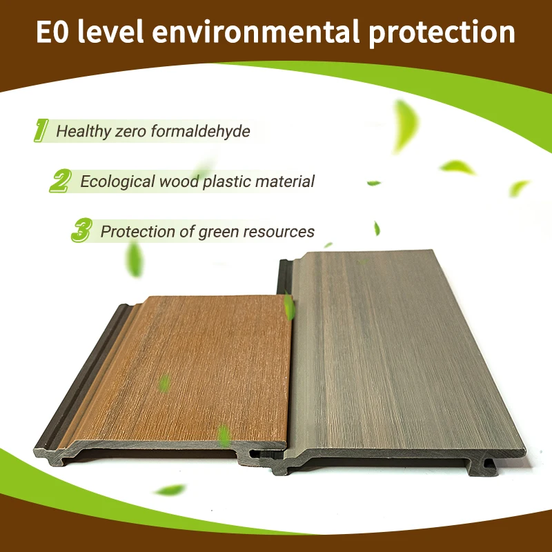High Quality WPC Wall Board Co-extrusion Panel Wall Exterior Wood Plastic Composite Wall Cladding