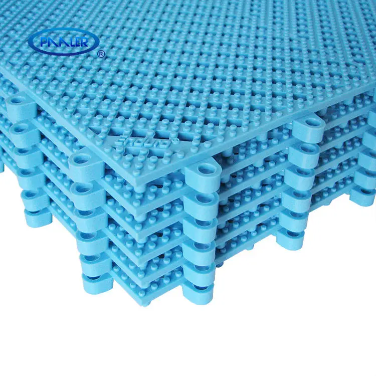 Swimming Pool Car Wash Lavatory Bathroom Non Slip Hydrophobic PVC Interlocking Tile Matting Floor Mat