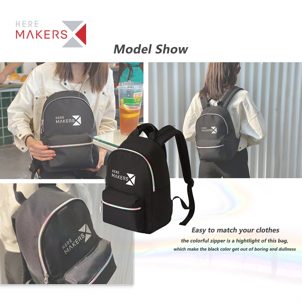 Factory customized Waterproof eco friendly kids bagpack hiking school backpack bag Mini back pack for Girl