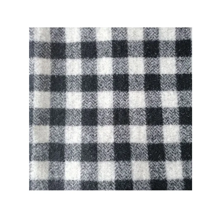 Китай поставщиков товаров предоставляет покупки оптом 100% шерстяная ткань в клетку для пальто