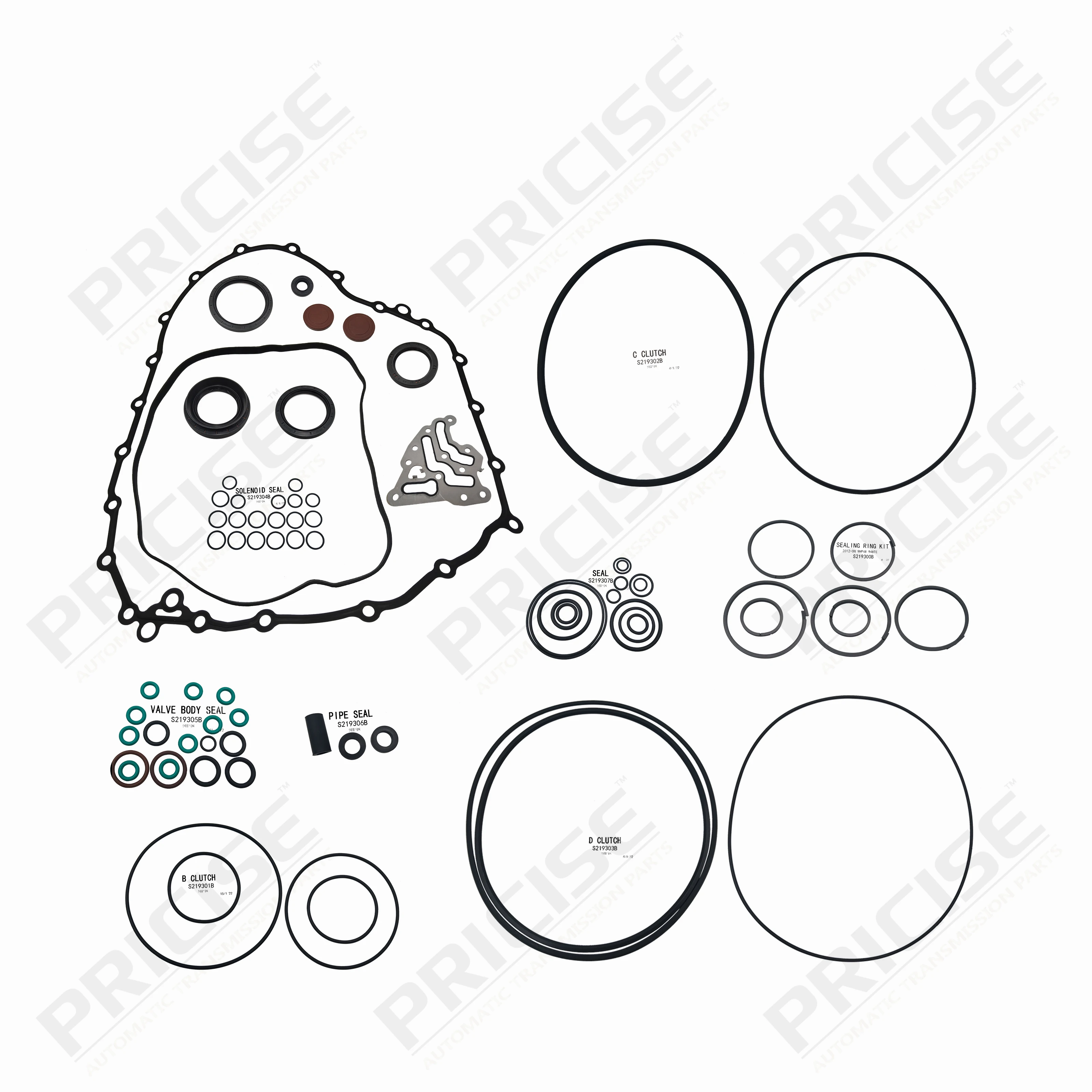 K219900B ZF9HP48 Transmission Repair Overhaul Kit for 9HP48X Gearbox 4WD