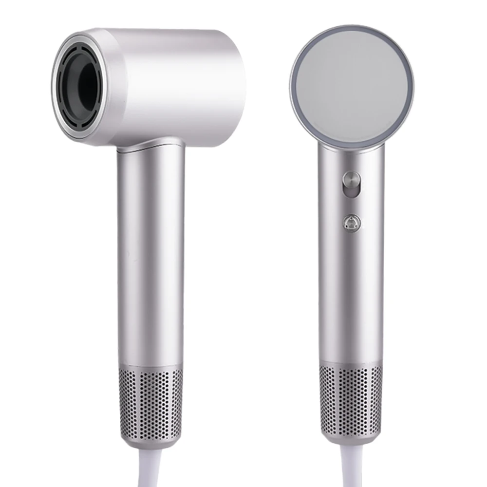 pritech new design led display Brushless Motor high-speed hair dryer with Magnetic Nozzle