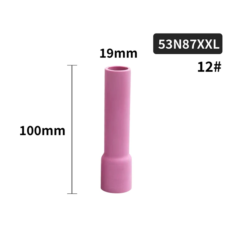 Argon arc welding accessories WP17/1826 straight handle welding gun guide body parts tungsten needle ceramic nozzle