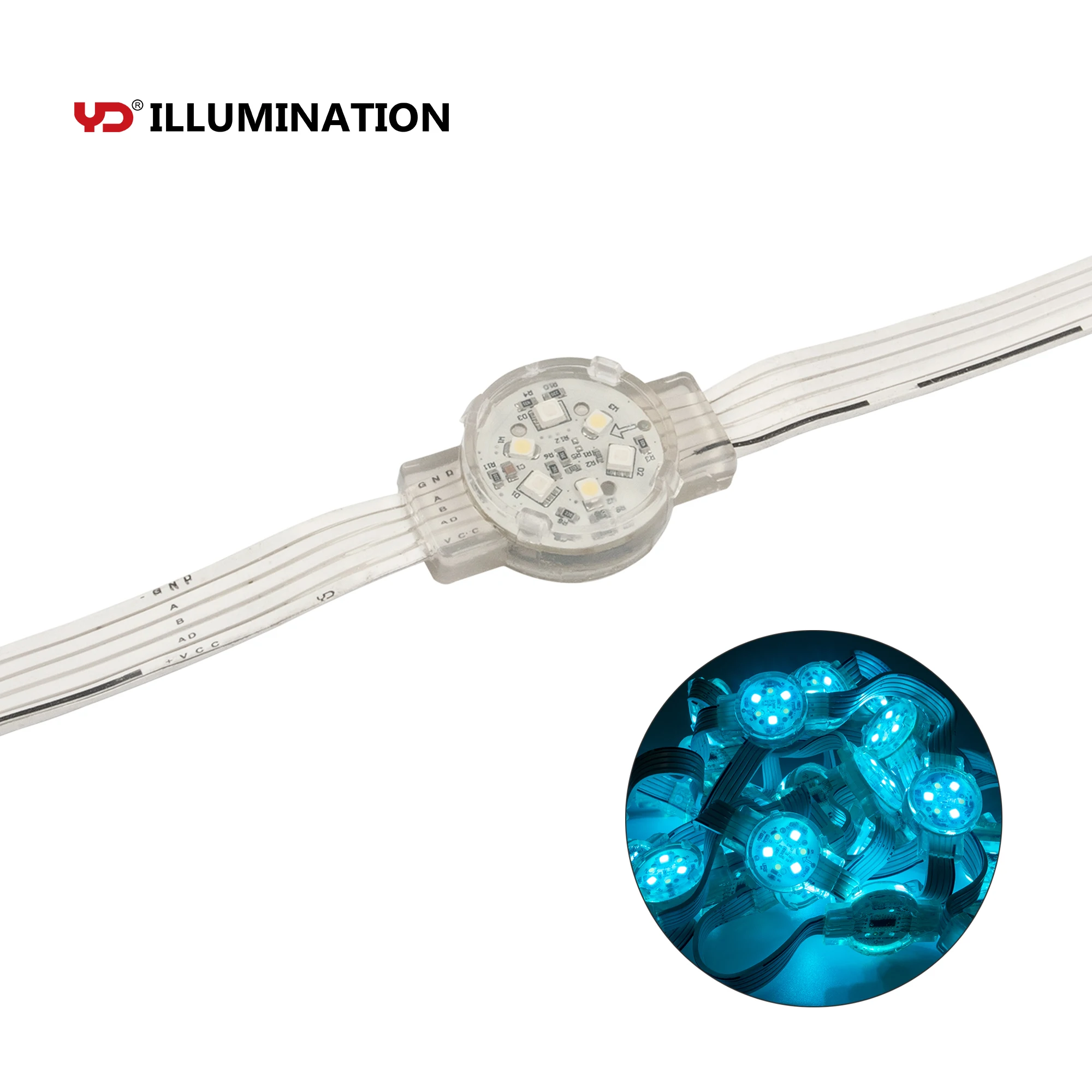 color changing smd led string addressable led cluster led bridge lighting decoration