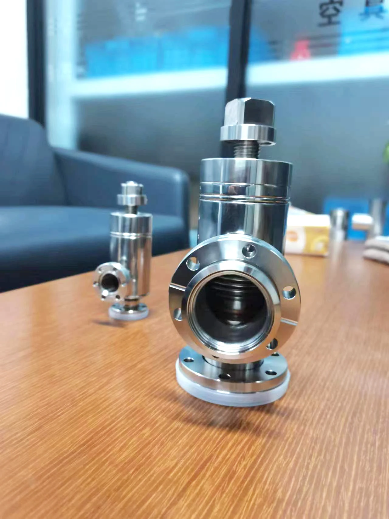 Uhv All Mental Valve KF Vacuum Pressure Control Valve Relief Valve KF
