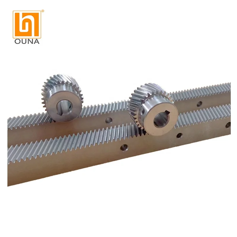 Industrial rack guide precision large gear matching standard straight tooth tooth strip transmission concave convex gear cylindr