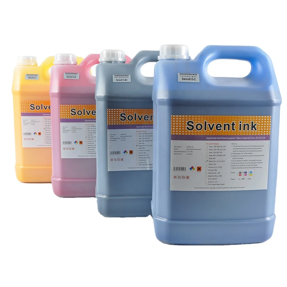 Hot Sale Solvent Ink for Konica Seiko Polaris Starfire