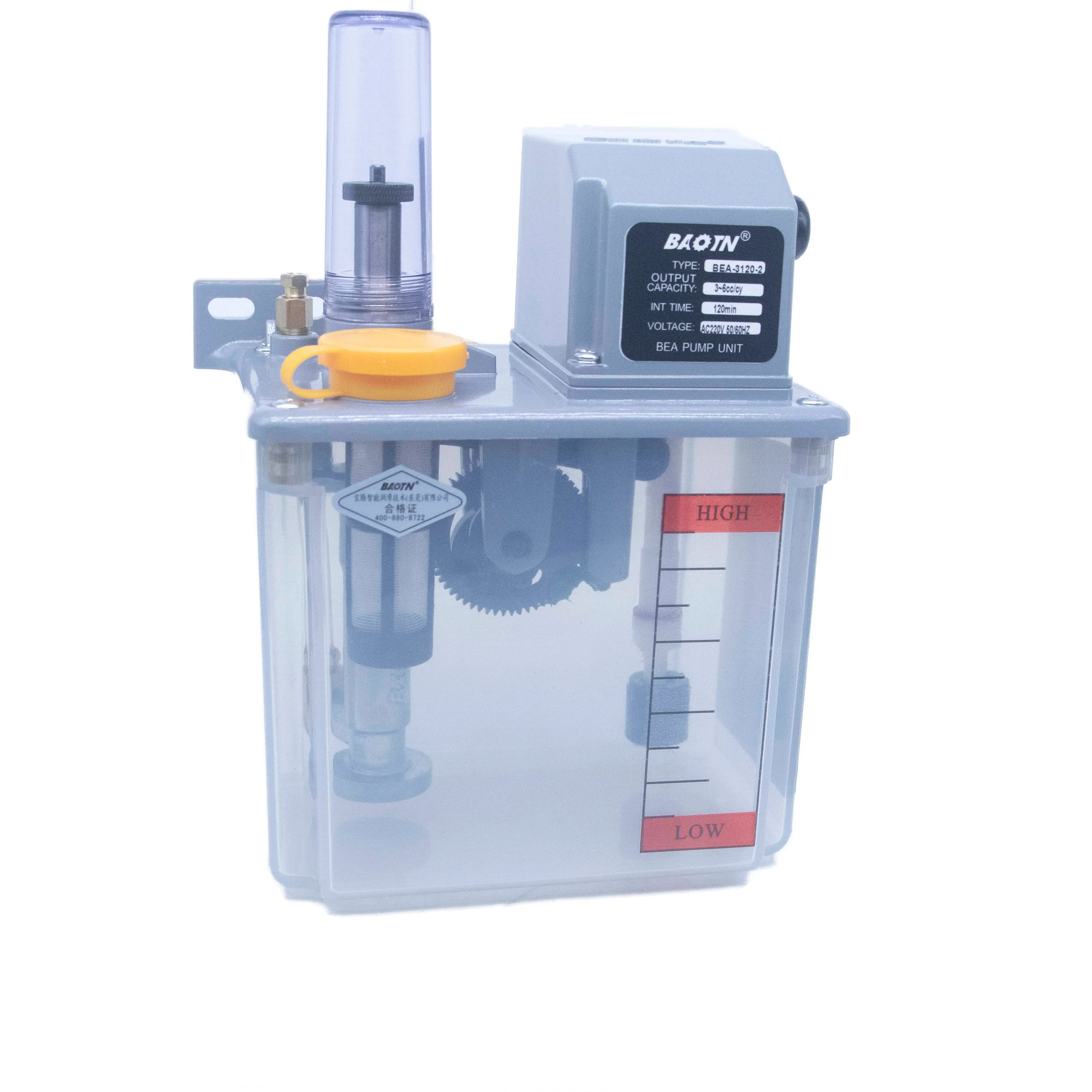 Baotn Thin Oil Positive Displacement Lubricator Oiler BEA Resistance Electric Lubricator lubrication oil pump