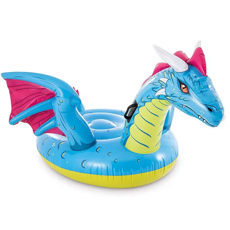 Intex 57563 Inflatable floating row cross-border inflatable Dragon ride water toy for children