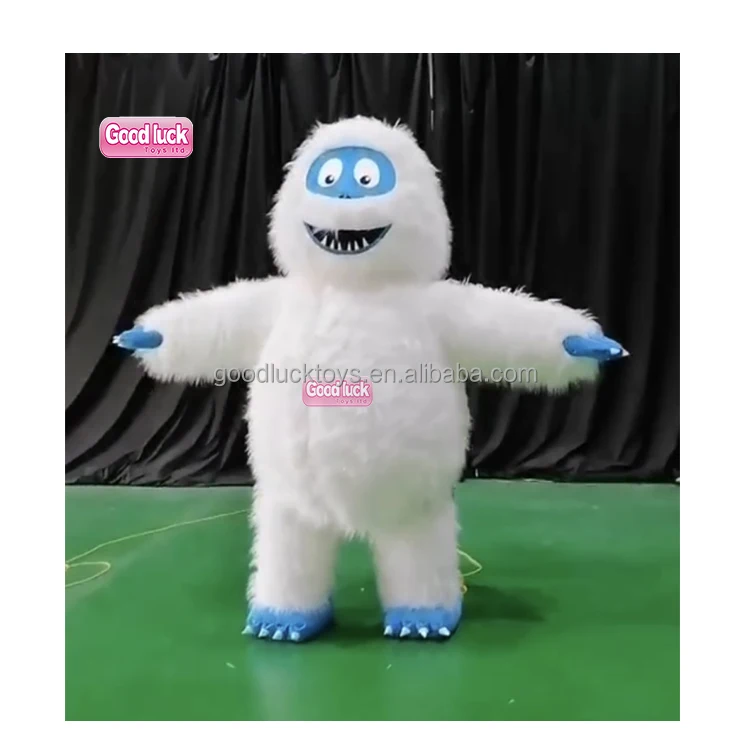 Giant inflatable adult walking inflatable  film cartoon pop animal abominable  snowman mascot costume mascote mascotte