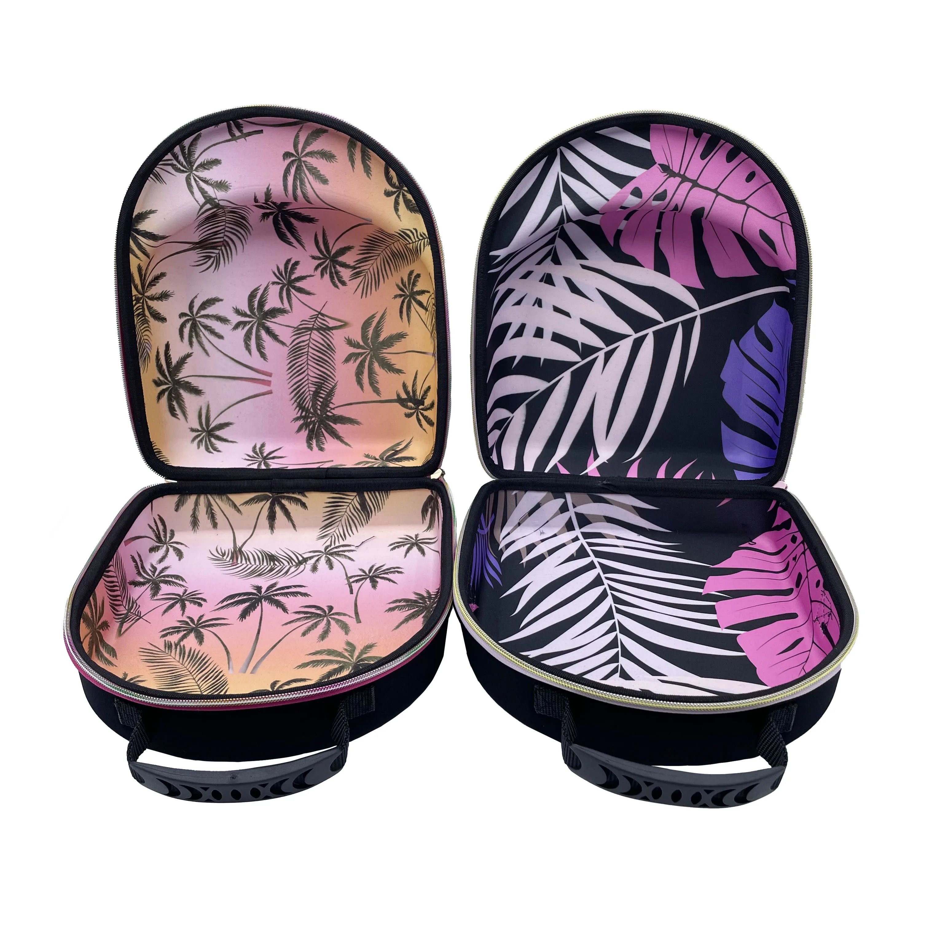 Factory Custom Hard Hat Case for 6 Baseball Caps,Hat Carrier Travel Case With Adjustable Shoulder Strap and Carrying Handle