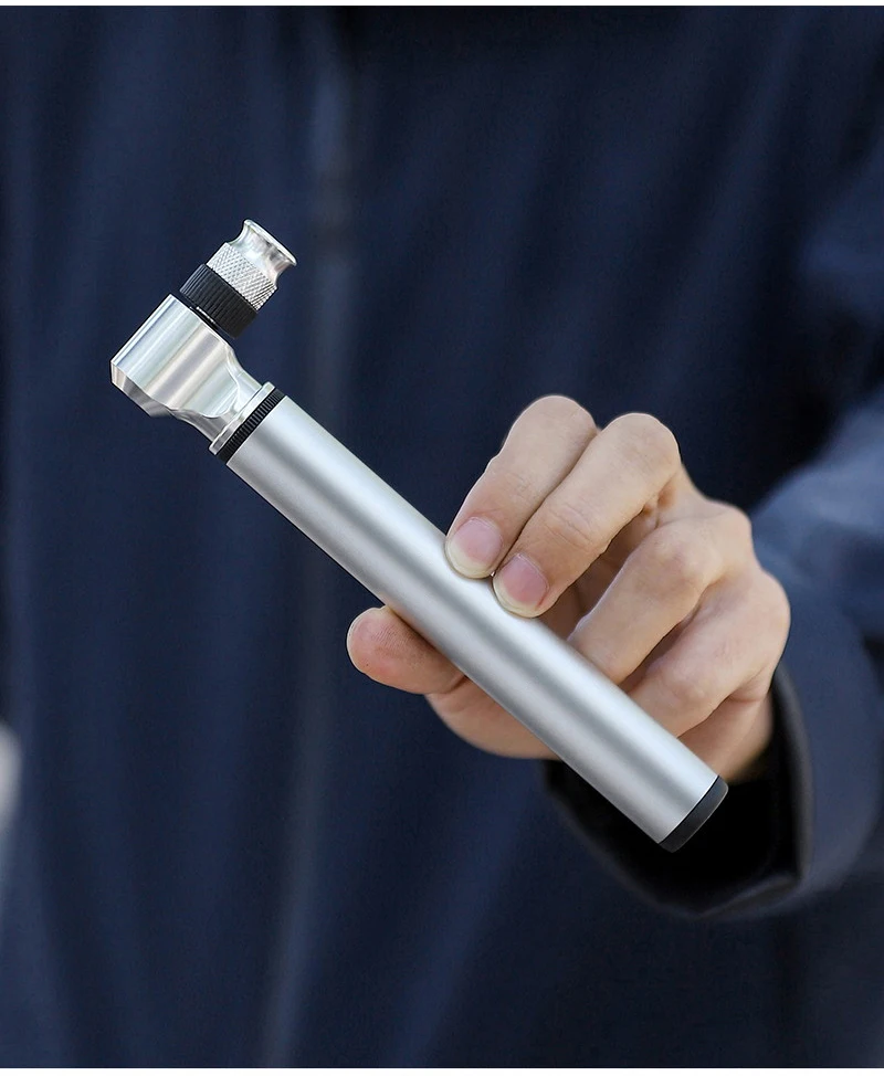 High Pressure 300psi Double-Action Mini Electric Bicycle Pump Portable with Schrader Presta Valve for Road Bikes