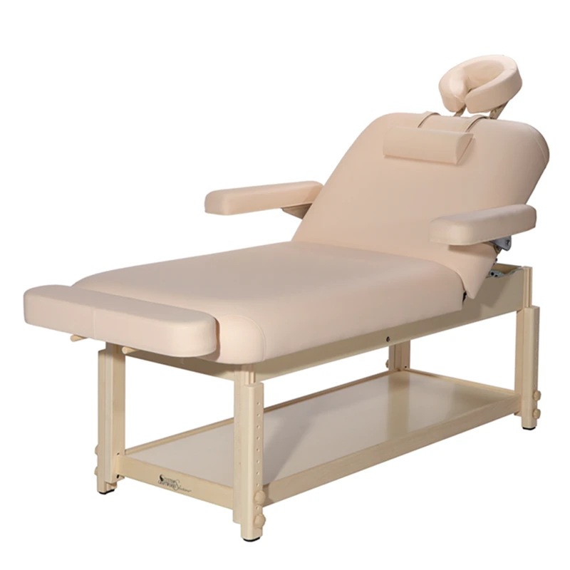 Adjustable Professional Modern Physical Multifunctional Spa Beauty Table Salon bed Massage Couch Stationary Massage Table