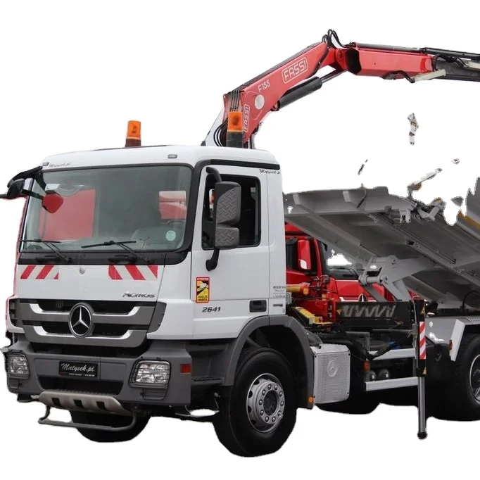 Euro 6 Used New 2012 MER CEDES BEN Actros 26416 6X4 Hydraulic Installationl Bucket Truck Boom Lift Aerial Work Vehicle