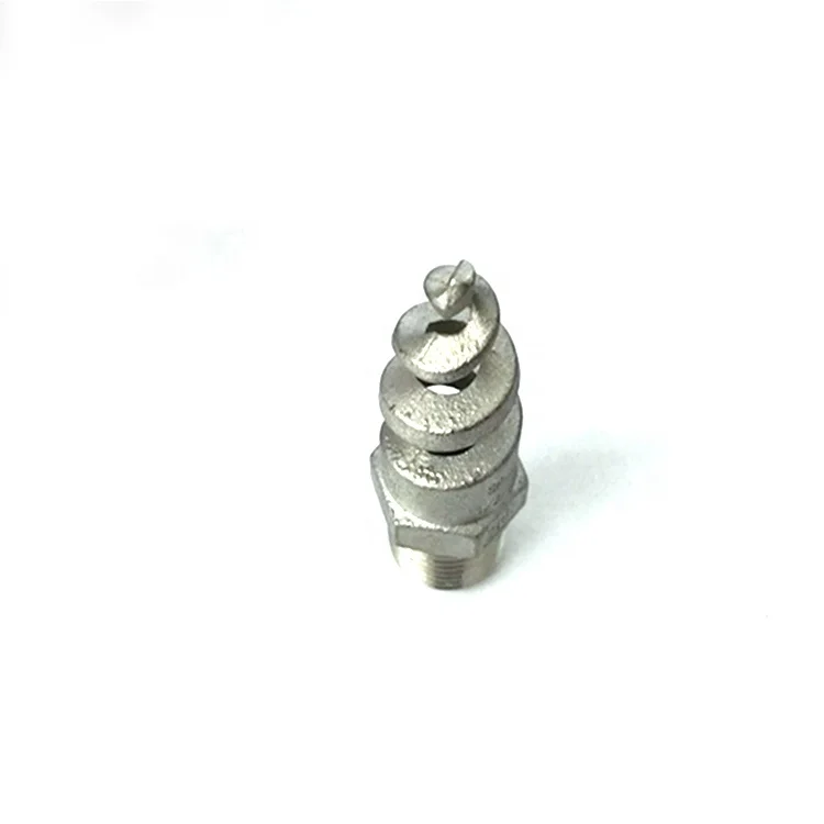 Factory directly pp full cone spiral nozzle 1/2spiral full cone nozzle