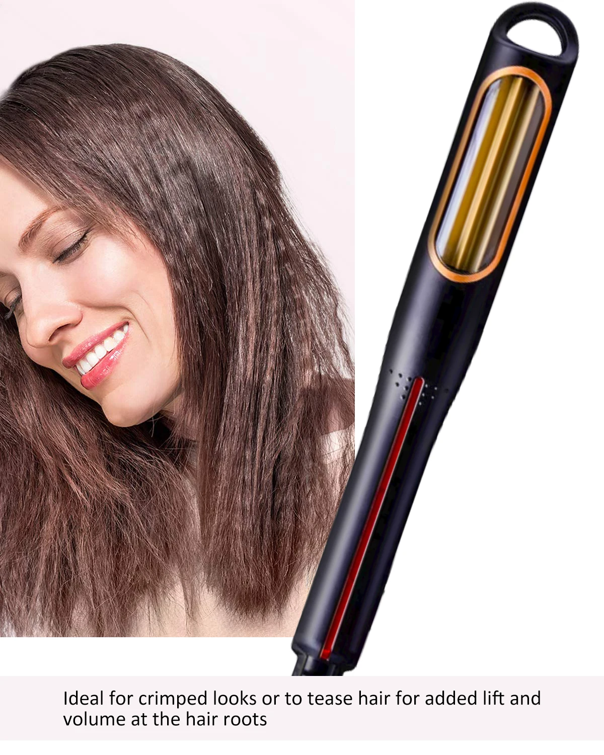 Factory Automatic Rotating Hair Crimper Iron Curling Curler Wands Ceramic Corn Plate Corn Fluffy Hair Straightener