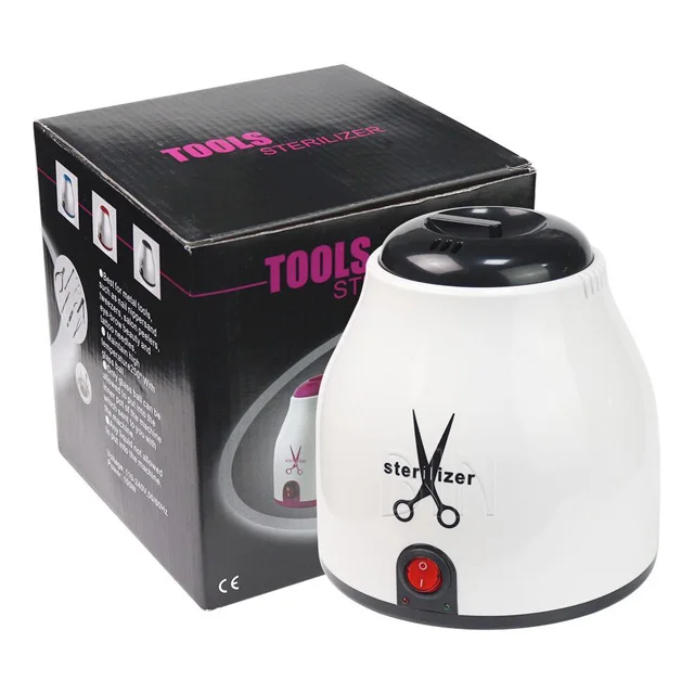 Nail Tools Sterilizer Implement Disinfect Pot High Temperature for Manicure Nail Utensils Salon Nipper Tattoo Nail Equipments