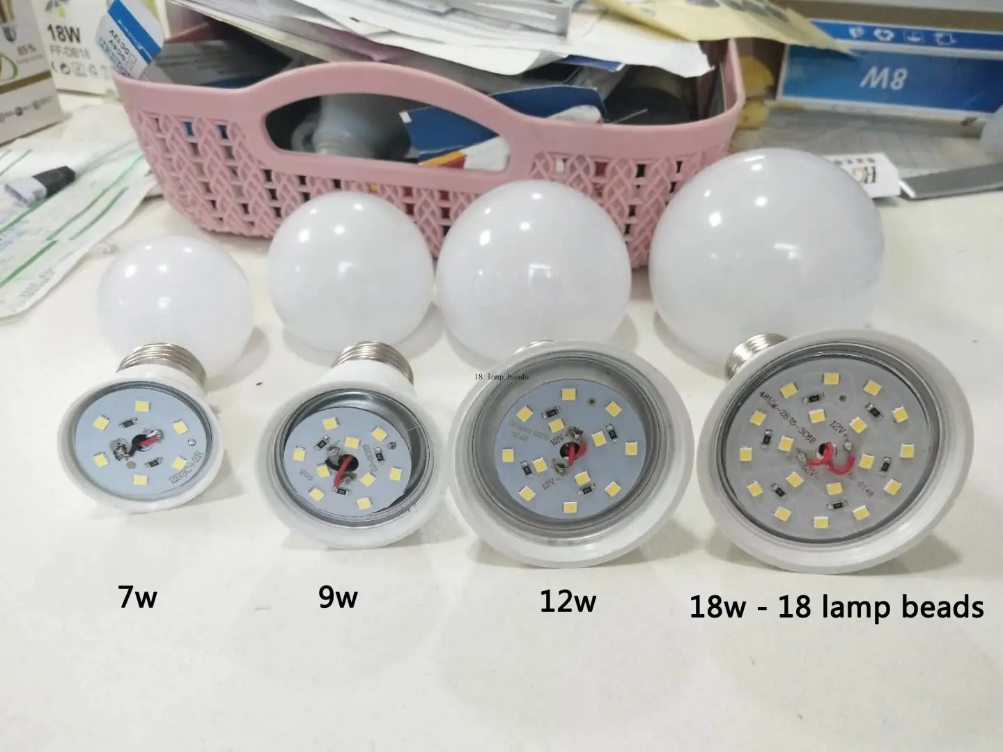  Китай Светодиодная лампа 12 В 5 Вт 9 18 Smd только части лагерь для лампы B22 E27