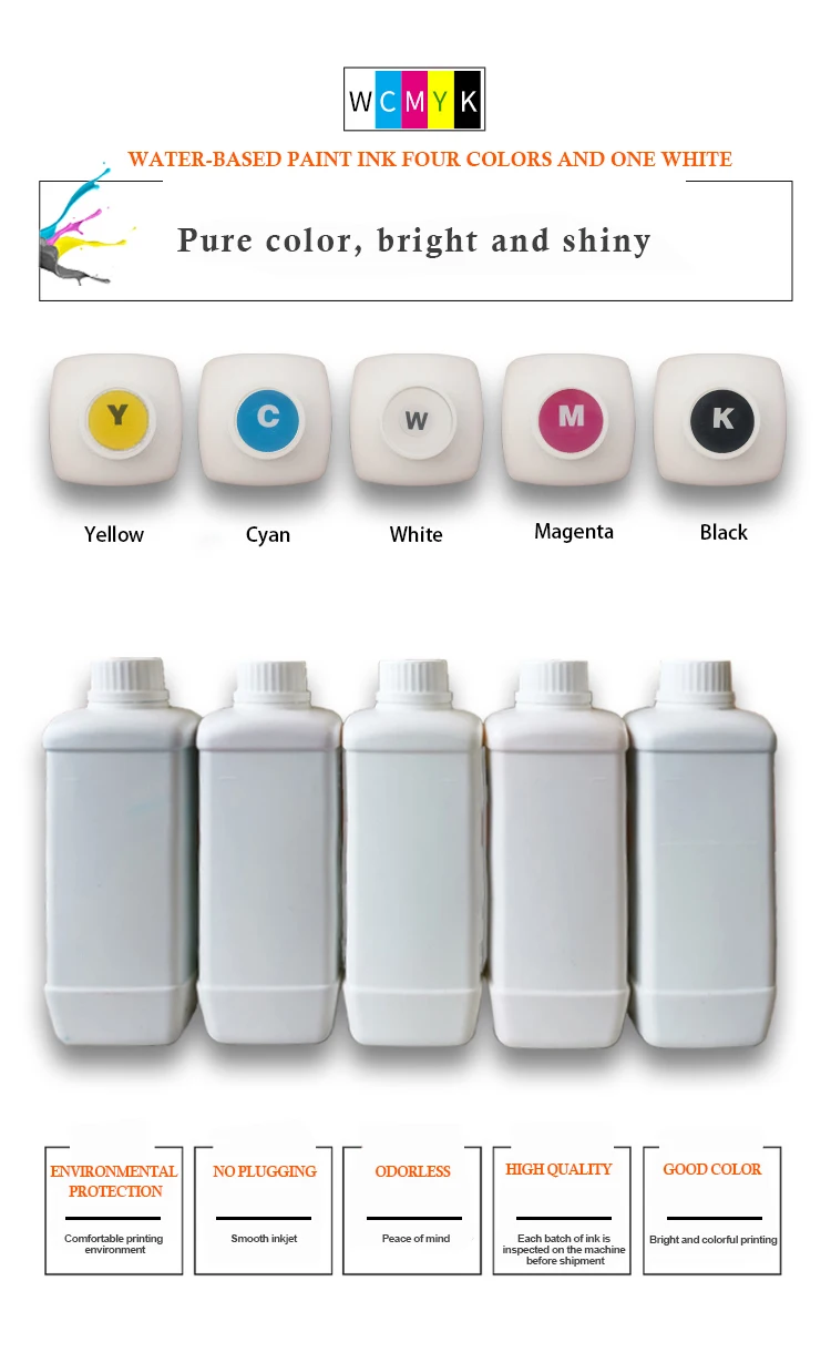 Factory  High Quality  Digital Inkjet Printer Inkject I3200 xp600 DTF Pigment Ink Mycolor Original Ink