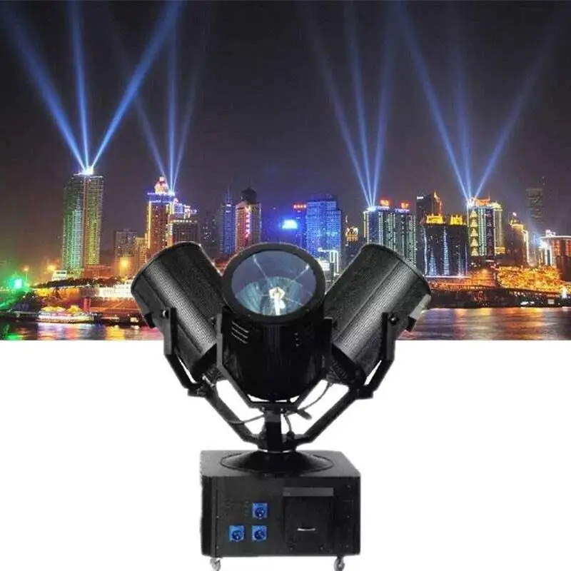 1000W Powerful Xenon Searchlight Sky Searchlights For Sale
