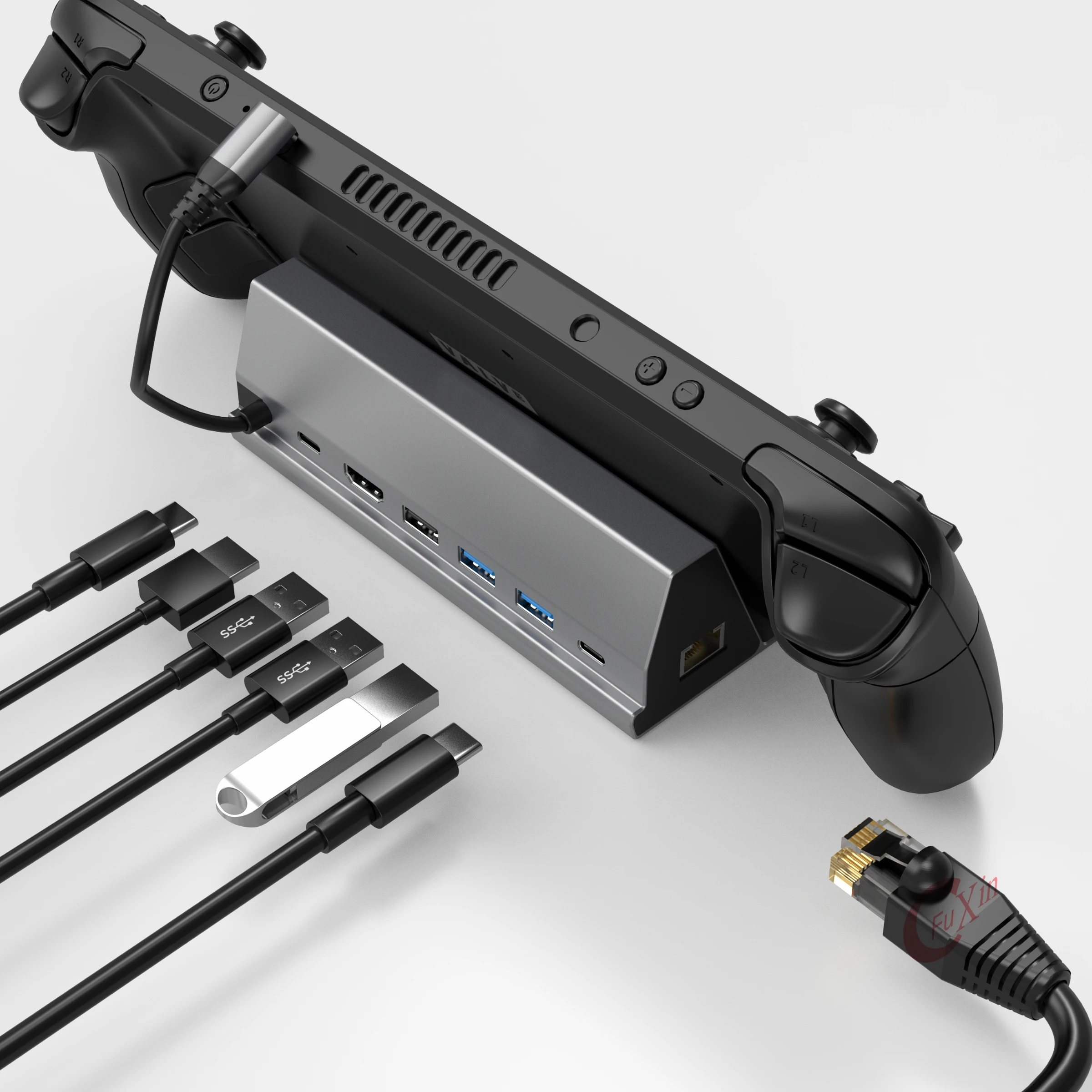 USB Docking Station 15 In 1 Type-C To 4K HDMI RJ45 Docking Station USB 3.0 TF PD Charger Fast Charger