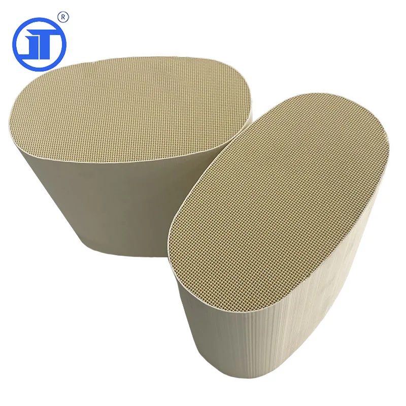 Universal race/sport motorcycle Metallic Substrate Catalytic Converter Catalyst Oval And Racetrack Honeycomb Metallic Catalyst