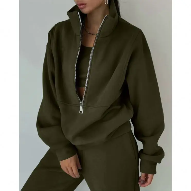 Новинка женские спортивные штаны и толстовка с капюшоном на молнии флисовые толстовки из двух предметов комплекты для бега
