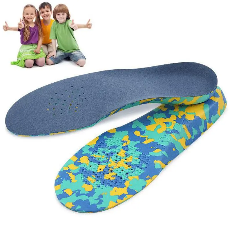 Wholesale Memory Foam Insoles Orthopedic Insoles for Shoes Flat Foot Arch Support Kids Children Soles Sports Orthopedic Pads