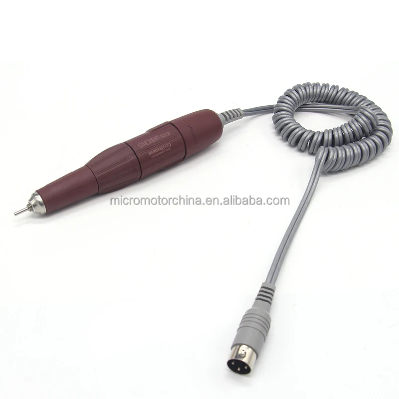 High speed  portable saeshin strong 102LN lab Micro motor 45000rpm carbon brush micromotor handpiece
