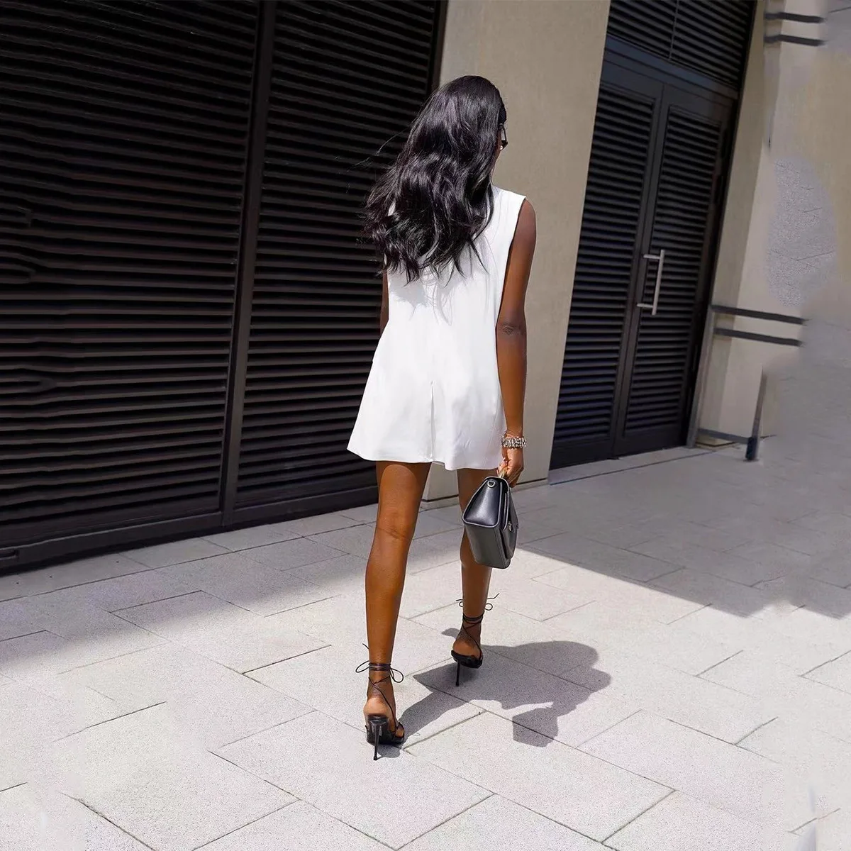 Wholesale Customized Good Quality Business Temperament White Suit Formal Vest Thin Jacket