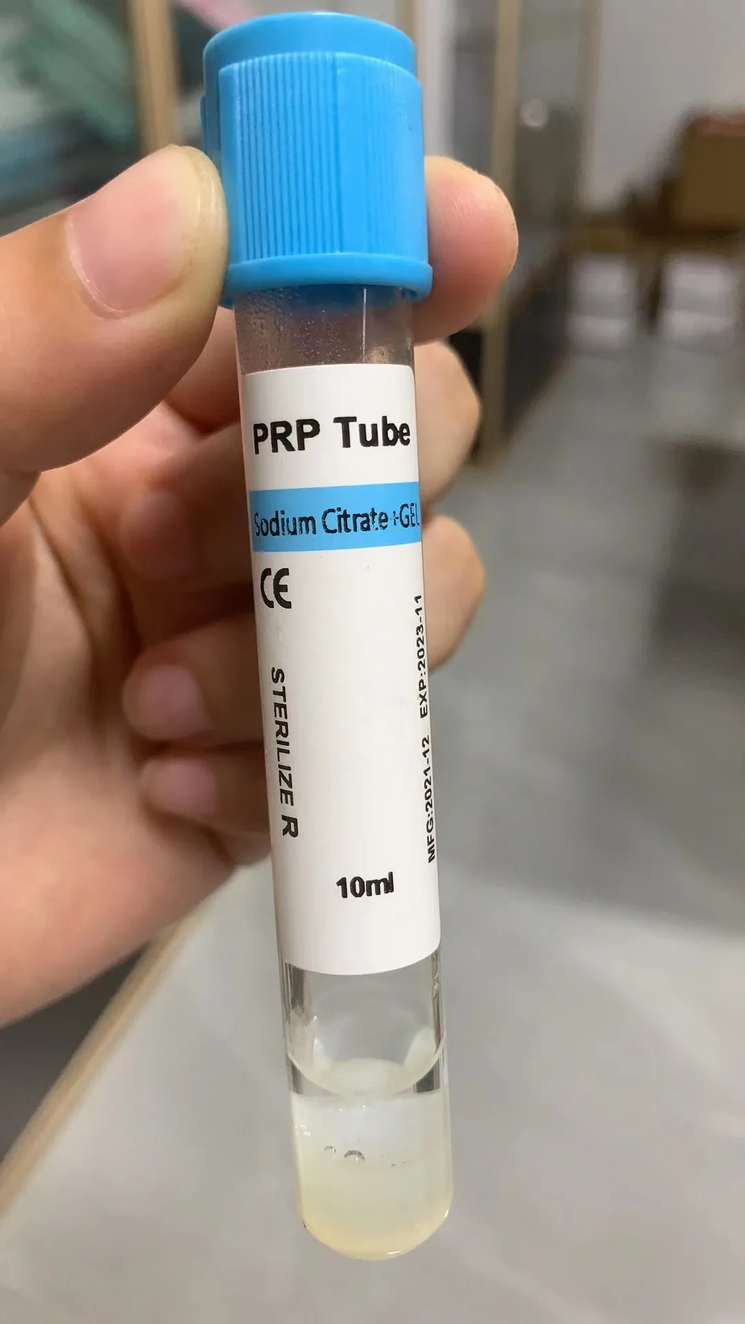 IKEME 10ml 15ml Platelet Rich Plasma Separation Prp Tube Plasma rico en plaquetas Platelet Rich Plasma Prp Tubes With Acd Gel