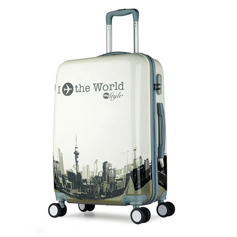 Manufacturer directly brand quality cheap fashion trolley luggage kids children unisex suitcase set hard shell large capacity