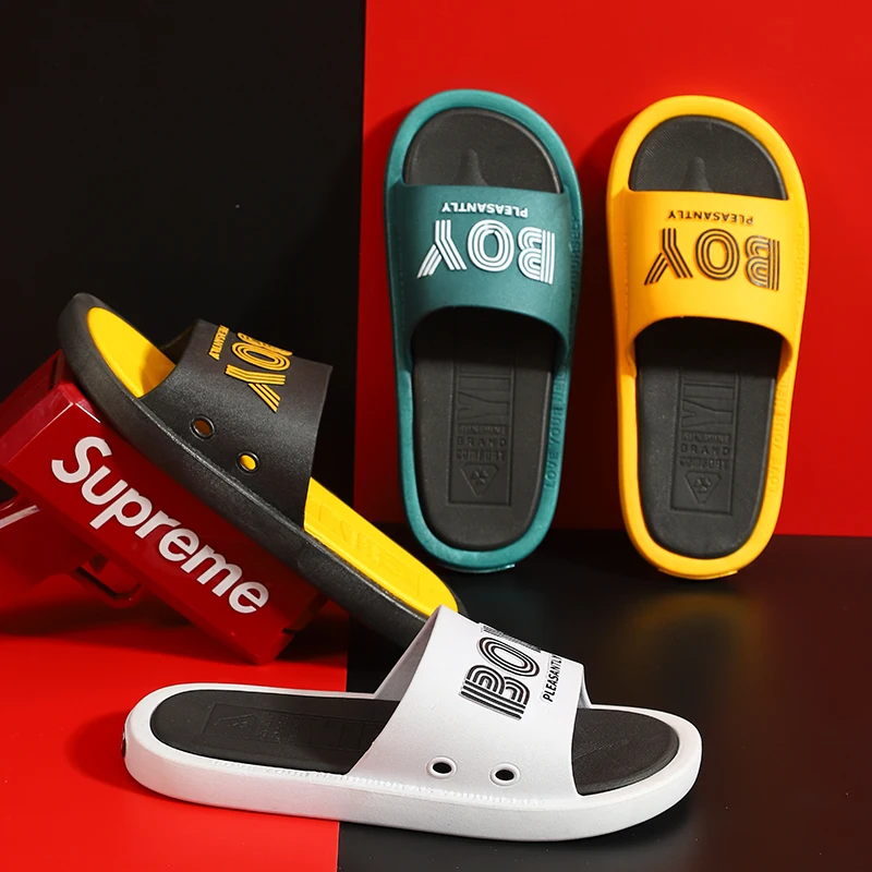 Unisex Soft Bottom Slippers Household Indoor Slippers New Hot Sale Beach Slippers