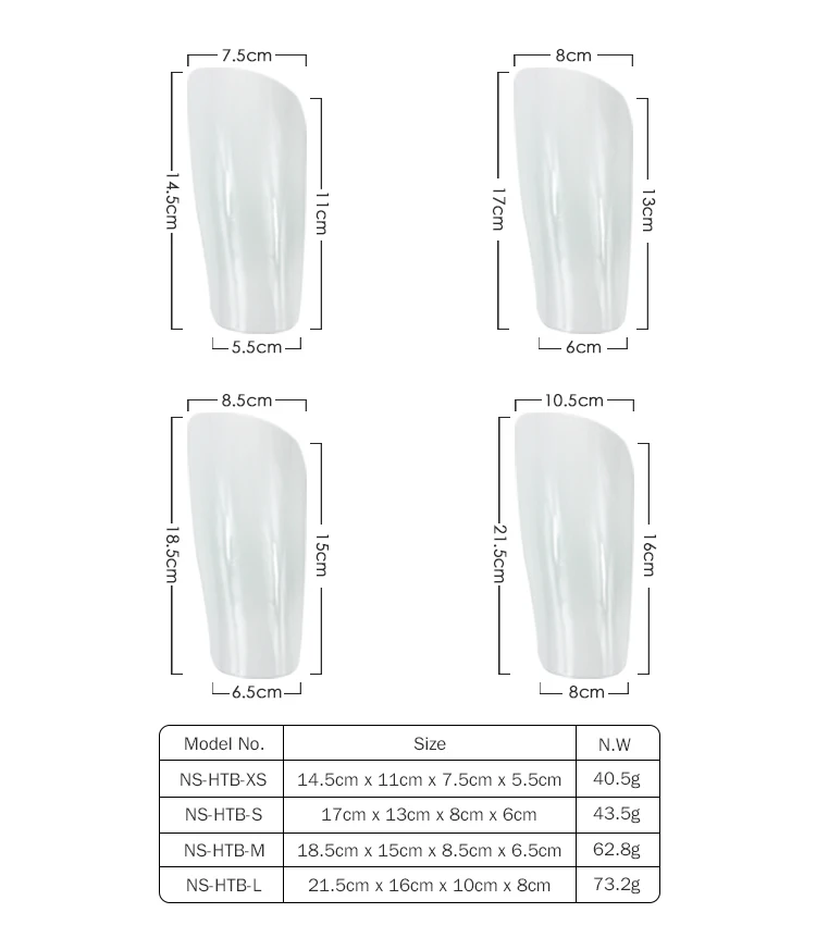 Custom Printing Blank Sublimation Shin Guards Protect Soccer Shin Guard