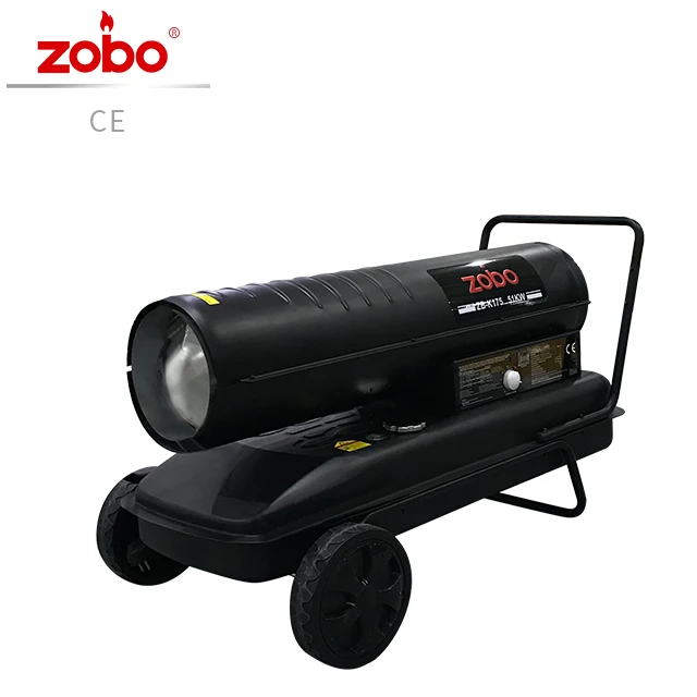 Kerosene Construction Space Heating Equipment Industrial Stove burners Portable Forced Diesel Air Heater With Thermostat Wheels