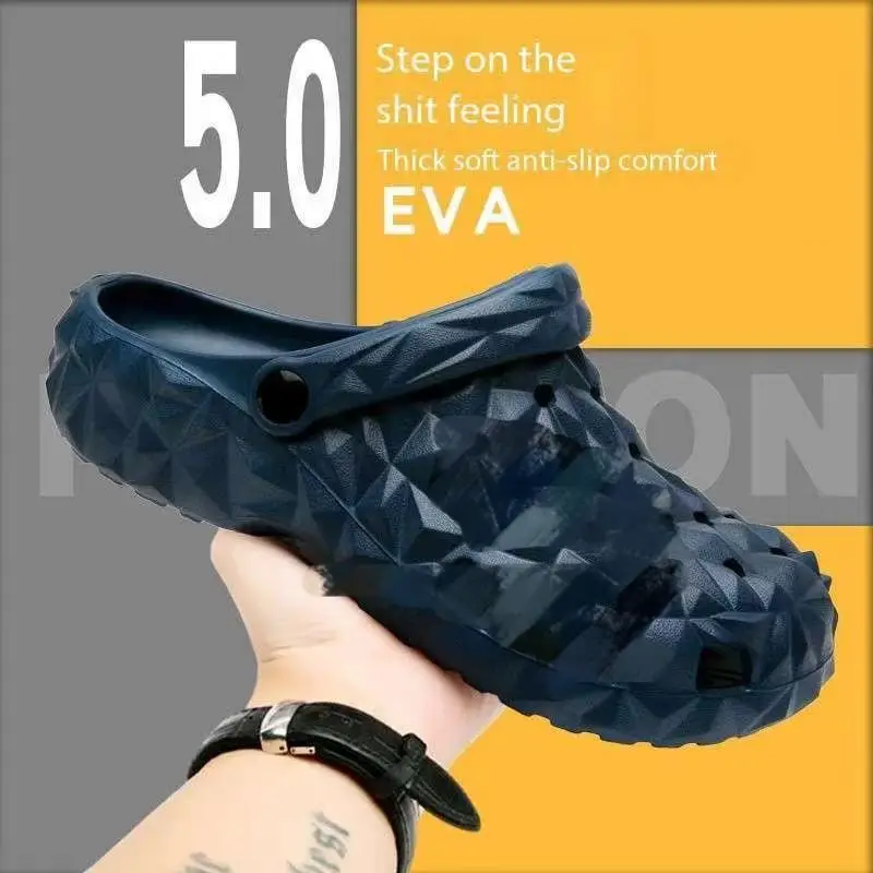 Wholesale EVA Clogs Fashion Garden Shoes for Men and Women Foam Rubber Shoes Unisex Side Beach Slippers Classic Garden Clogs