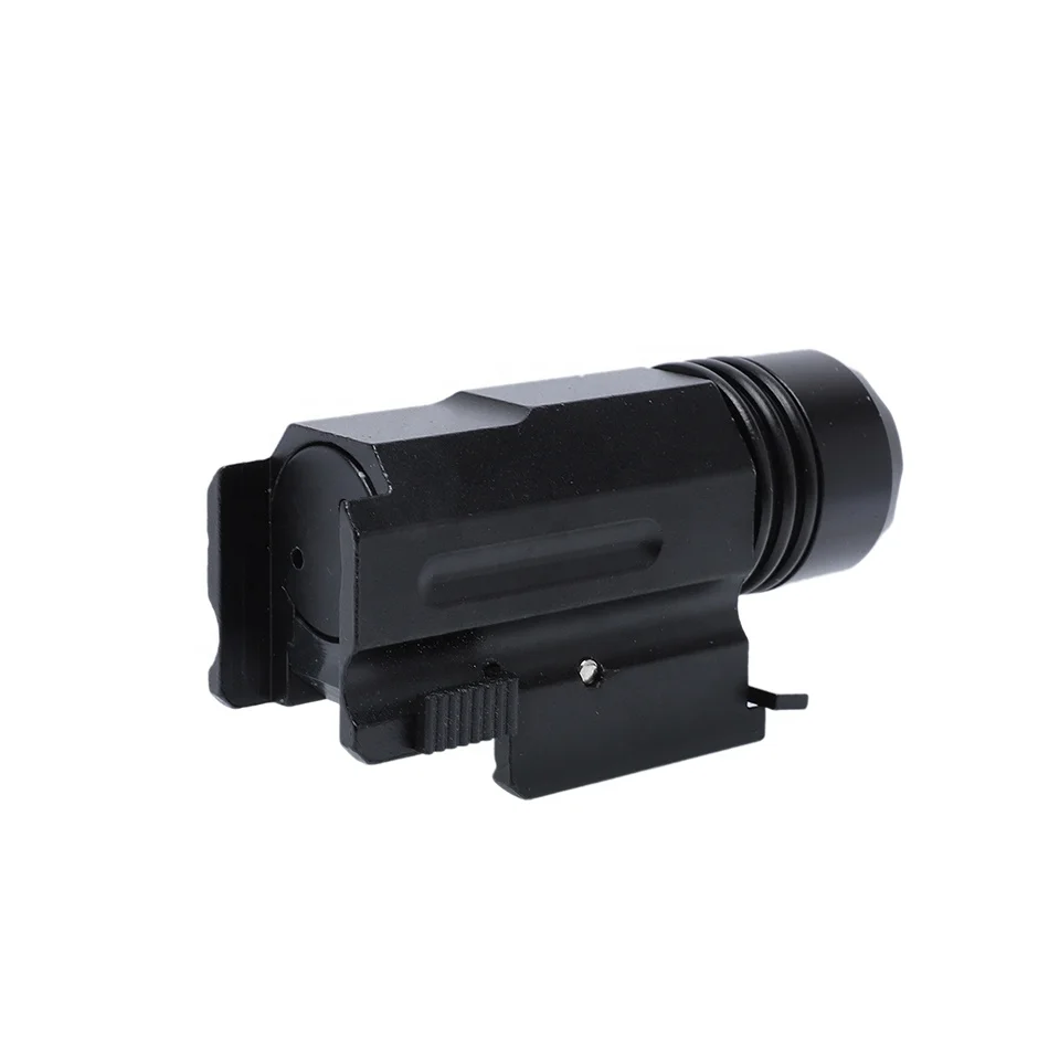 Green light flashlight long range long distance under hanging pocket flashlight with low mount