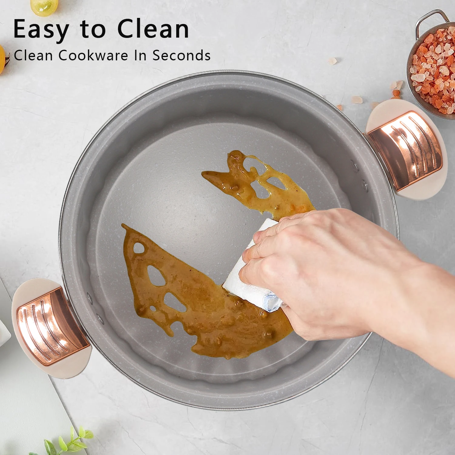 Kitchen use  double bottom non-stick  stainless steel Micro induction  pressure cooker