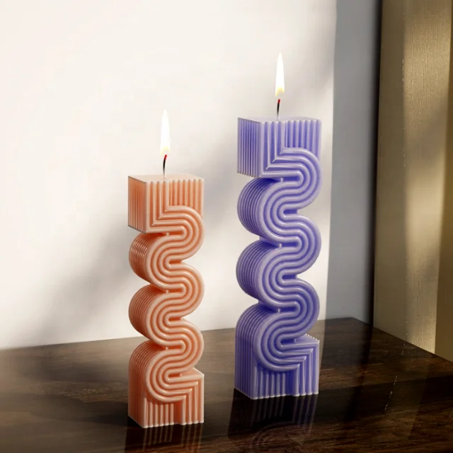 DLR1267 factory wholesale Panshan highway modeling candle mold aromatherapy mold soap silicone mold