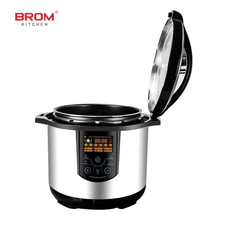 In stock Factory Direct New 6L Non-Stick Coating Inner Pot Household Coocker Electric Pressure Cooker