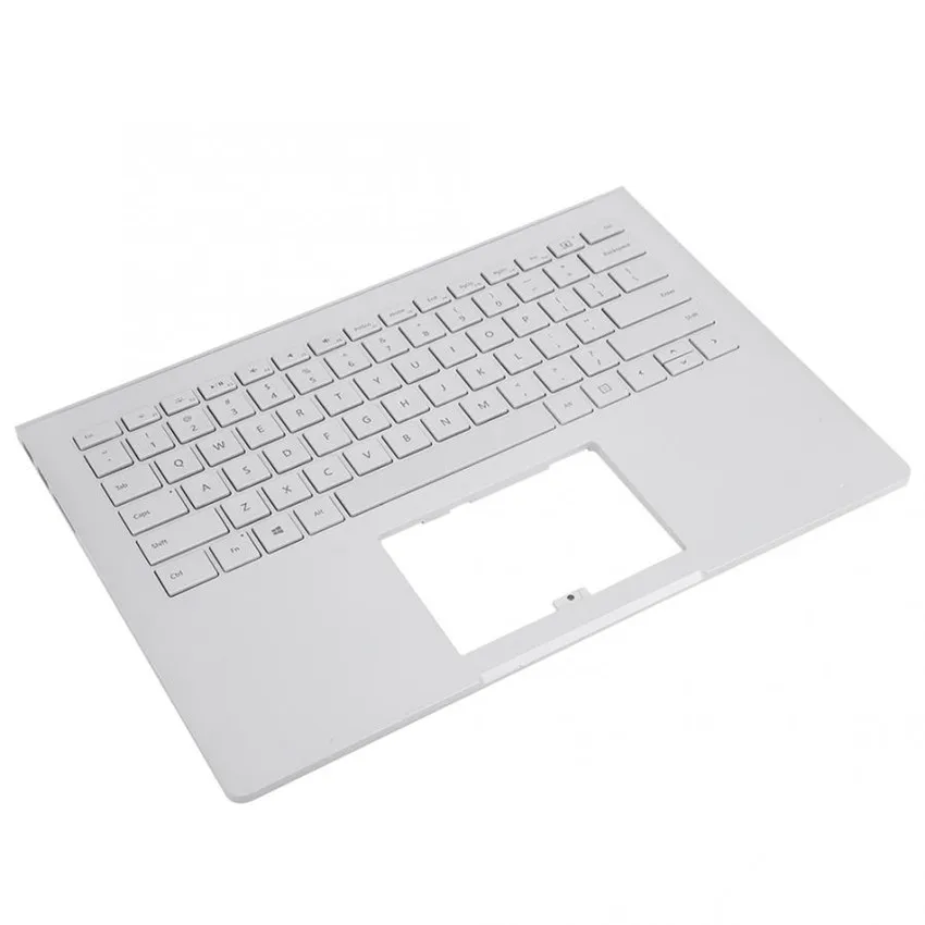 Topcase с клавиатурой US version для Microsoft Surface Book 1st 1703 1704 1705 1706, чехол для клавиатуры, сменный серебристый чехол
