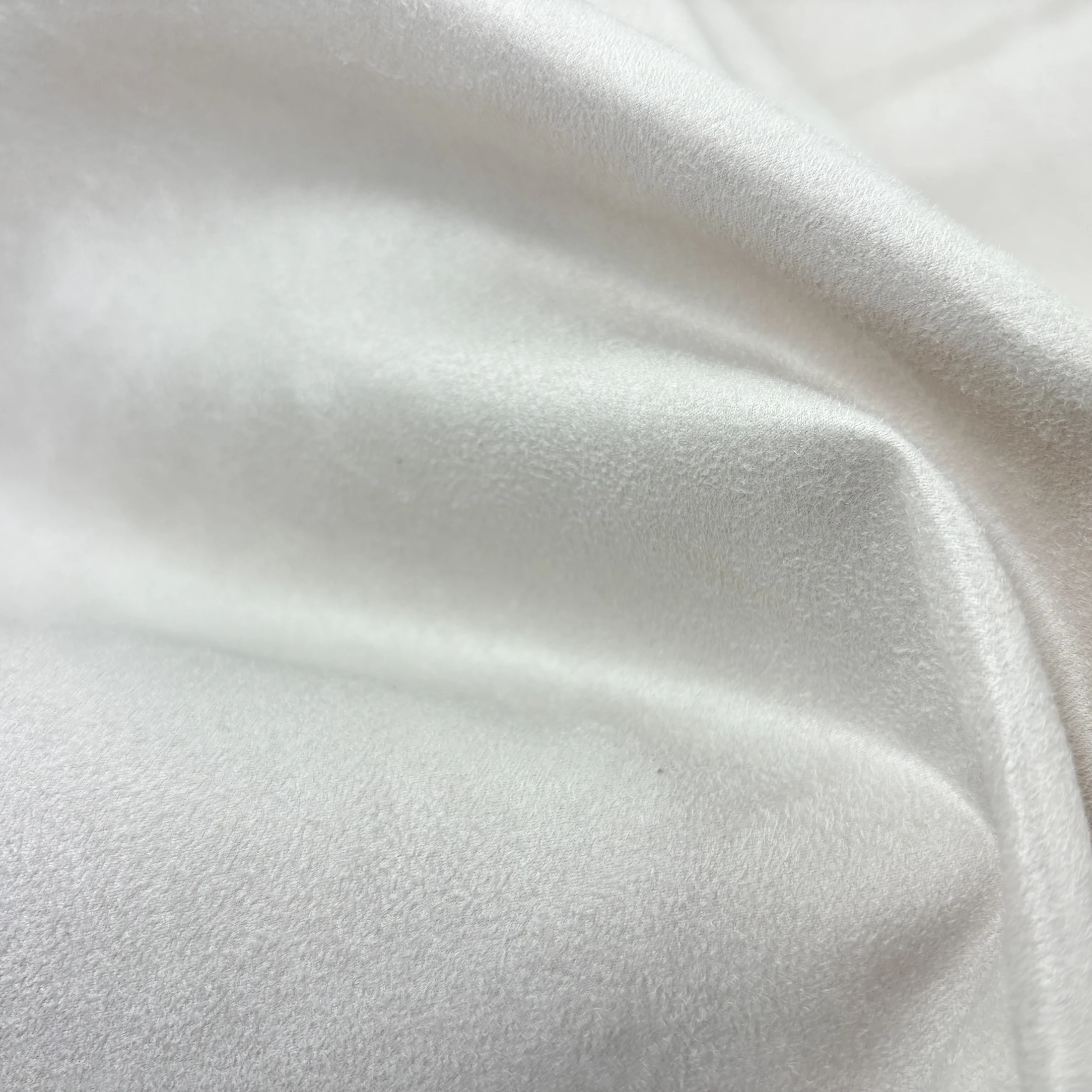 Faux Leather material Recycled Warp Micro Suede Fabric for Clothing Bags Shoes and Home Textiles