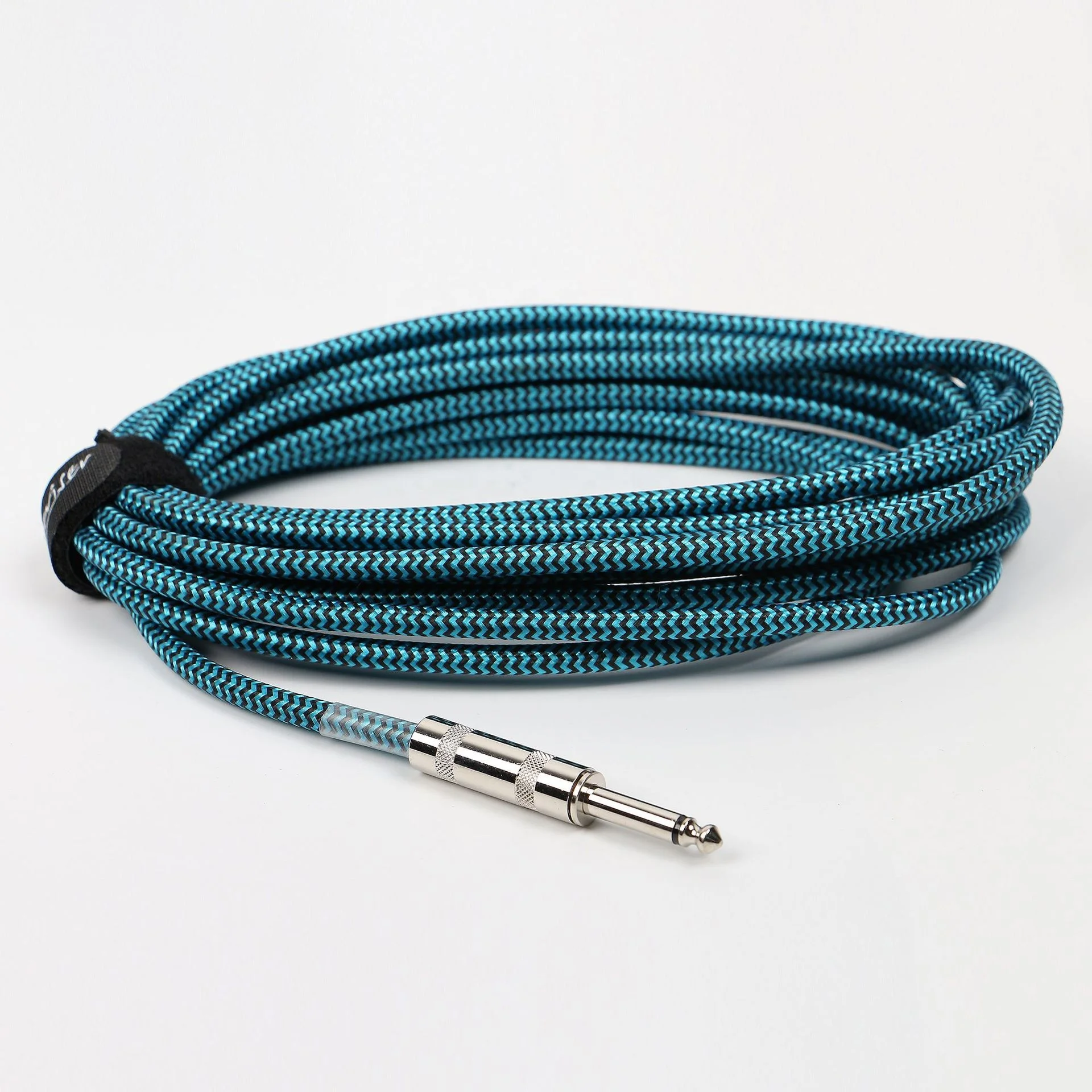 Rushed Limited Instrument Guitar Cable Audio Balanced Line for Electric Guitar,Bass,Keyboard,Speaker-colors Braided Tweed
