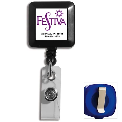 
 Пользовательские печатные рекламные брелок для ключей выдвижной держатель с ключ ремень для медсестры держатель значка  