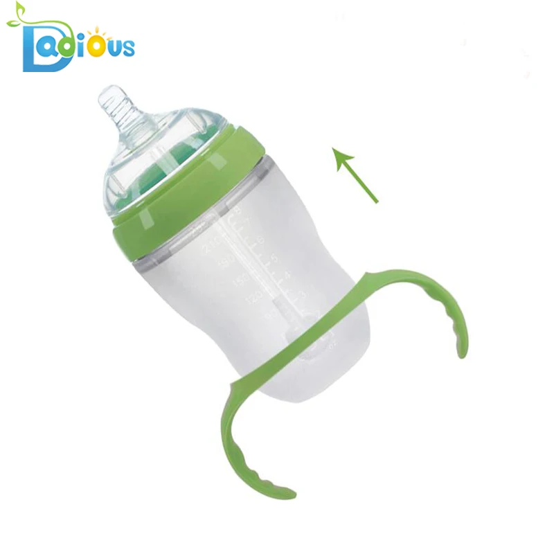 2019 Hot Sale BPA Free Silicone Baby Feeding Bottle