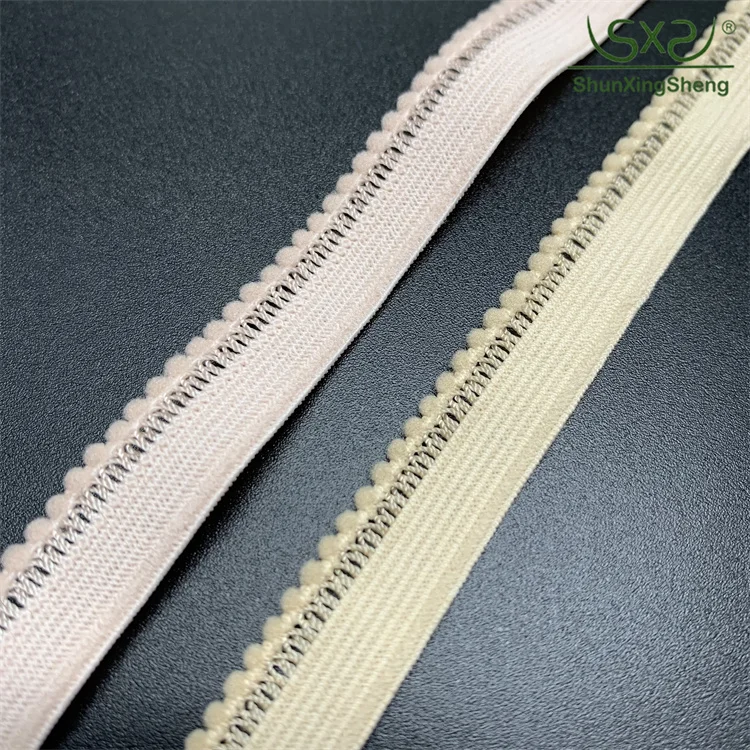Nylon Comfort Soft Lingerie Elastic Lace Trim Elastic Band 1.3cm Elastic Webbing Panty Waistband