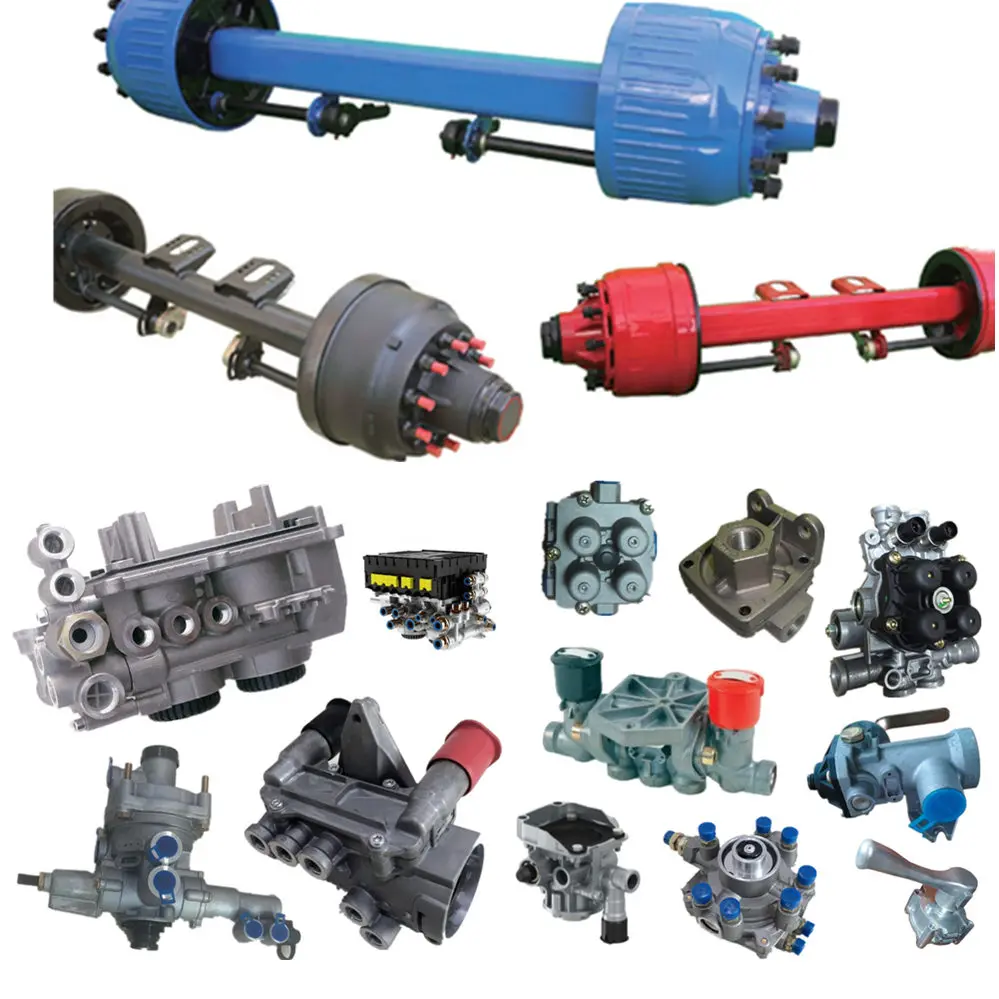 heavy duty container trailer semi lift axle for wabco 4491251200 SV3302 RX0914001 461027 5801520890 MB4629